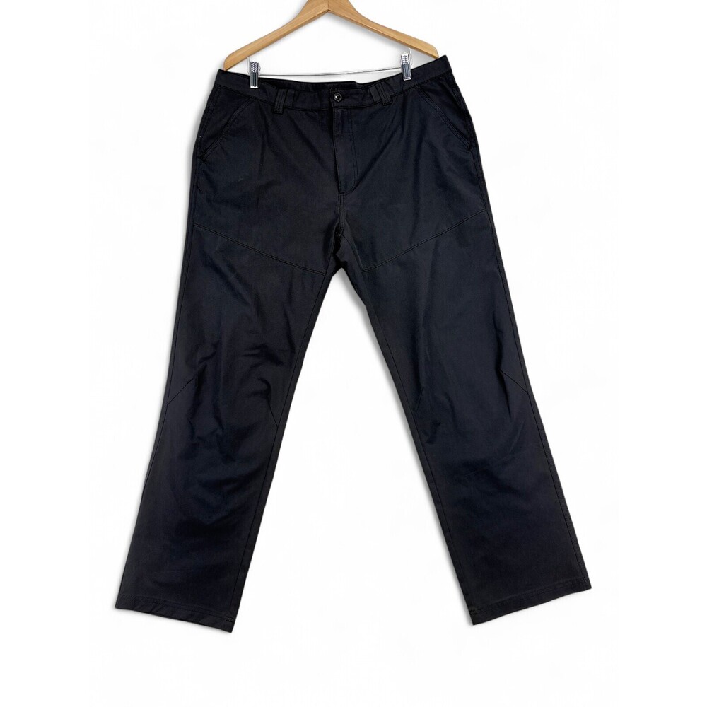 Lake & Trail Men's Black‎ Performance Chinos Straight Fit 40